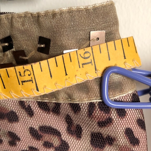 🛑SOLD📦 • 
Leopard, Brown Mesh Overlay & Bronze Sequin Skirt•FINAL MARKDOWN - Picture 7 of 8